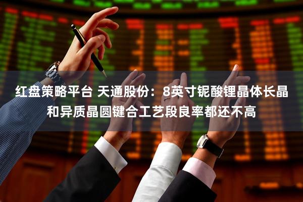 红盘策略平台 天通股份：8英寸铌酸锂晶体长晶和异质晶圆键合工艺段良率都还不高